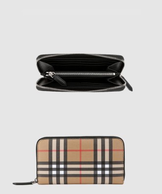 빈티지 체크 장지갑 4074696