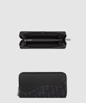 Saddle 지퍼 장지갑 2ADBC