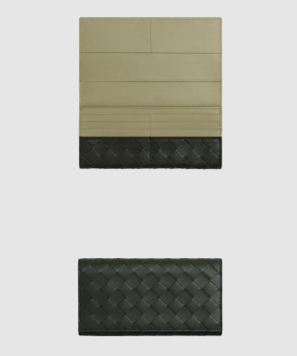 동전 지갑을 갖춘 인트레치아토 장지갑 749438