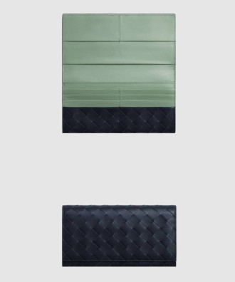 동전 지갑을 갖춘 인트레치아토 장지갑 749438