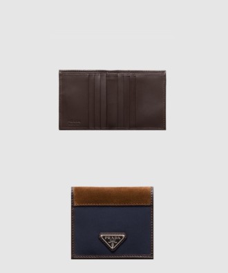 리나일론 앤 레더 월렛 2MO004