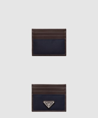 리나일론 및 가죽 카드 지갑 2MC025