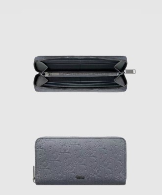 가죽 지퍼 장지갑 2ESBC