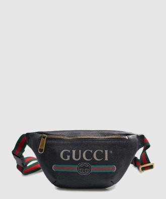 스몰 프린트 레더 벨트백 527792