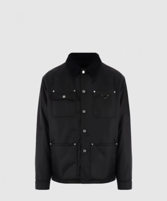 로고 긴팔 코트