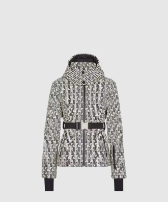 로고 쇼트 코트