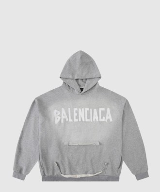 뉴 테이프 타입 Tr 립드 포켓 후디