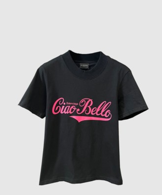 로고 프린트 반팔