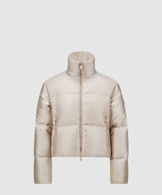 메탈릭 쇼트 다운 재킷