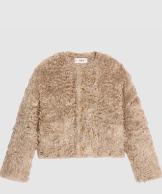 느 모헤어 부클레 가디건 베스트