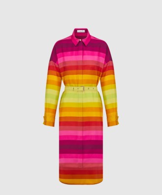 벨트 셔츠 드레스