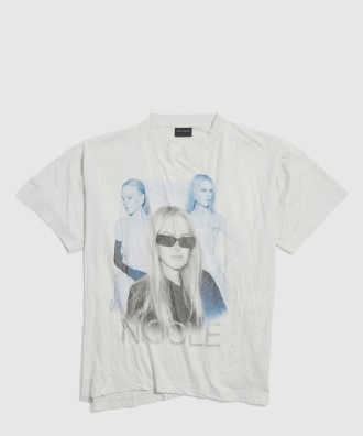 니콜 박시 티셔츠