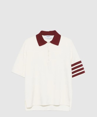 밀라노 스티치 4-바 럭비핏 폴로