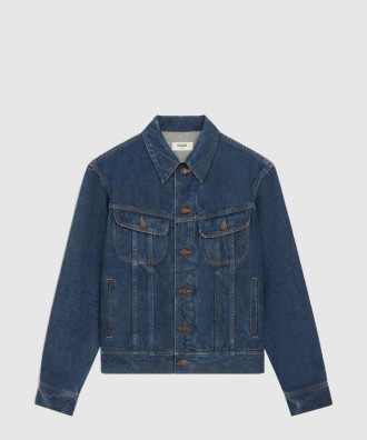 트러커 재킷 로열 인디고 워시 데님