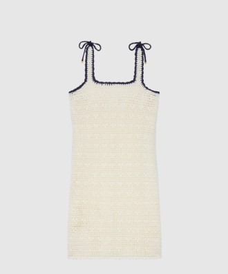 트리오엠프 스티치 면 미니스커트