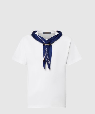 스카프 레터링 티셔츠