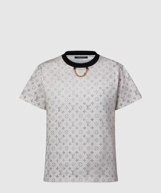 워시드 모노그램 티셔츠