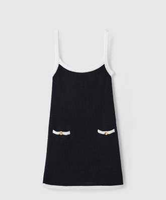 고급 코튼 드레스