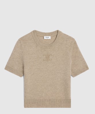 숏 슬리브 스웨터