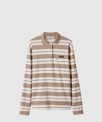 코튼 저지 폴로 셔츠