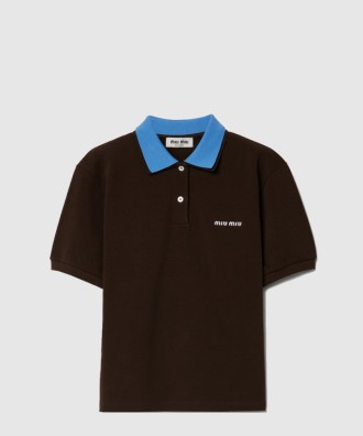 코튼 피케 폴로 셔츠