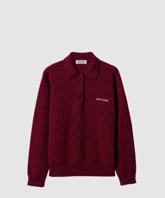 캐시미어 폴로 스웨터