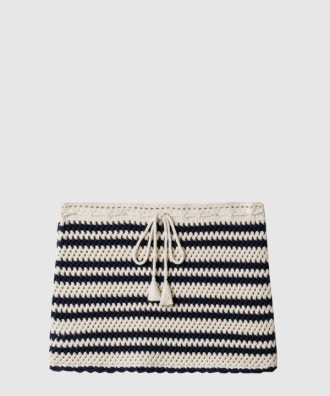 코튼 미니스커트