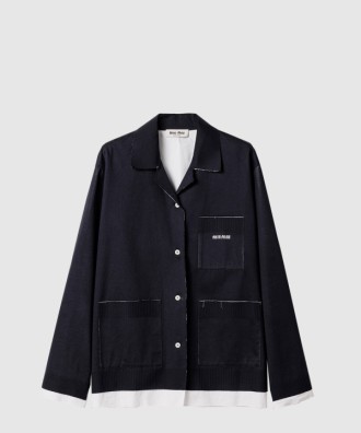 니트 및 포플린 셔츠