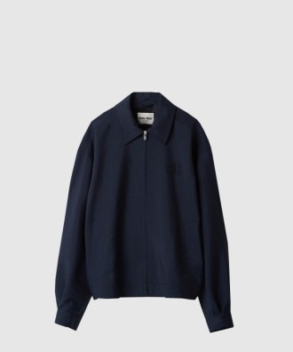 모헤어 블루종 재킷