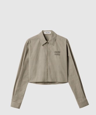 기능성 체크 셔츠