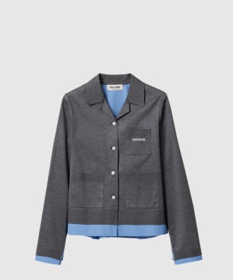 니트 및 포플린 셔츠