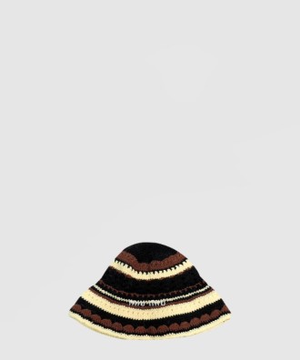 니트 스트라이프 캡 5HC697