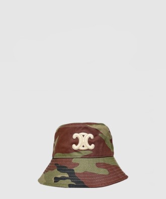 카무플라주 버킷햇 2A96U3