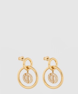 Dior CD Navy 귀걸이 E1651