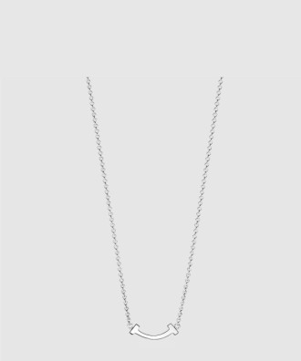 T 스마일 목걸이