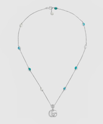 더블 G 자개 목걸이 527399