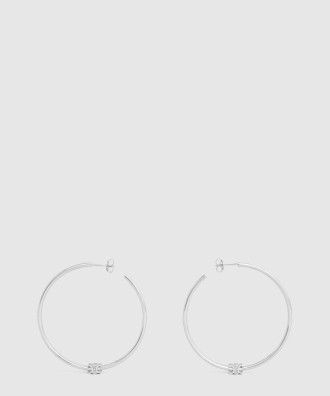 트리오페 라지 후프 귀걸이 460YP6