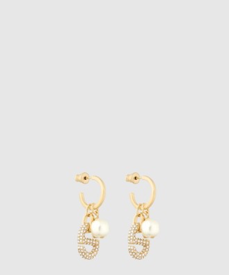 CD Navy 귀걸이 E1646