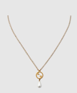 블론디 크리스털 목걸이 797530