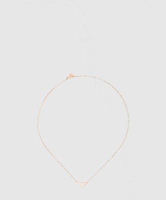 골드 미니 트라이앵글 목걸이 1JCA38