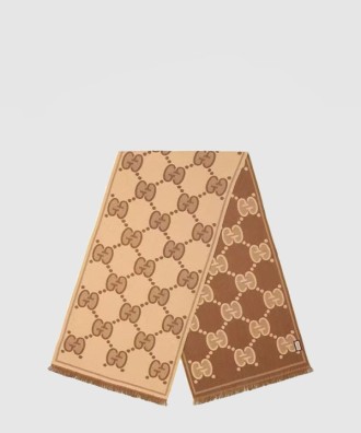 GG 울 자카드 스카프 581537