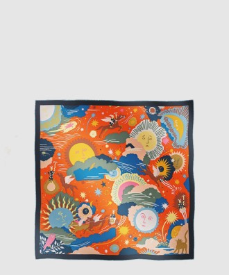 Au Royaume d'Helios 스카프 90