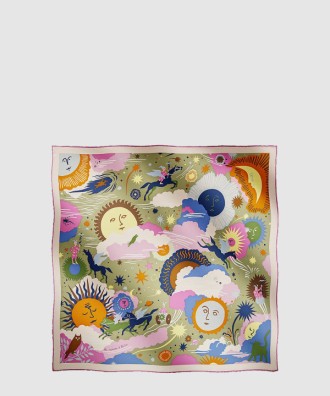 Au Royaume d'Helios 스카프 90