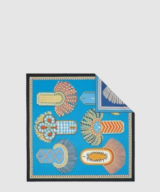 Carré 90 Double-sided Gala 스카프 90