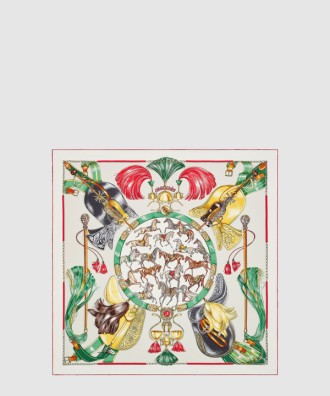 Cavalcades 스카프 90