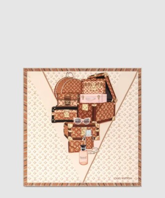 모노그램 플라워 스퀘어 90 M77802