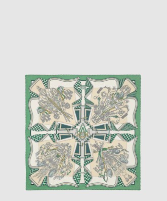 Bouquets Sellier 스카프 90