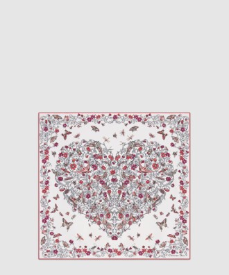 Dioramour Cœur des Curiosités 70 스퀘어 스카프 51DAM