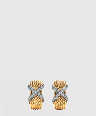 로프 이어 클립 귀걸이