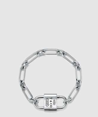 라지 더블 락 브레이슬릿